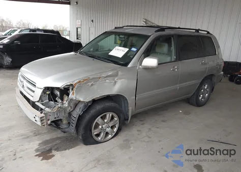 2005 Toyota Highlander V6 z USA, uszkodzony, nr VIN JTEGP21AX50072145
